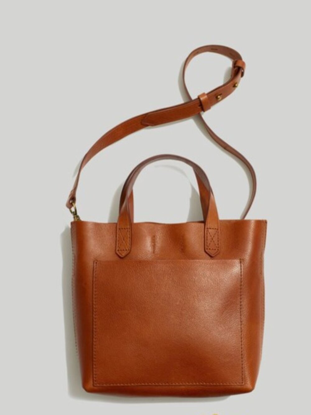 MADEWELL The Small Transport Crossbody in Cognac - NWT!!